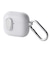 エレコム　AirPods 4 ケース 用 耐衝撃 カバー < ワイヤレス / MagSafe 充電対応 > 衝撃吸収 フタ開閉ロック機能 落下防止 カラビナ付 TOUGH SLIM Lock ホワイト AVAAP06TSLWH