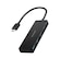 エレコム　USB-C → USB-A 変換ハブ ブラック U3HCH040XBK