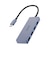 エレコム　USB-C → USB-A 変換ハブ ネイビー U3HCH040XNV