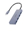 エレコム　USB-C → USB-A 変換ハブ ネイビー U3HCH040XNV