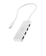 エレコム　USB-C → USB-A 変換ハブ ホワイト U3HCH041XWH