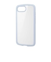 エレコム iPhone 17e / 16e ケース ハイブリッド カバー 衝撃吸収 軽量 薄型 メタルステッカー付 ワイヤレス充電可 ストラップホール付 硬度5H ストラップホールシート付 TOUGH SLIM PMA25STSLFCBU