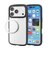 エレコム　iPhone 17 Pro ケース ハイブリッド カバー 衝撃吸収 軽量 薄型 磁気吸着対応メタルステッカー付 ストラップホール付 ストラップホールシート付 TOUGH SLIM LITE ブラック  PMA25CTSLFCBK