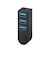 エレコム　USB-C → USB-A 変換ハブ ブラック U3HCR030BK