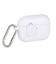 エレコム　AirPods Pro 3 ケース MagSafe対応 TOUGH SLIM 耐衝撃 ロック機能 カラビナ付 落下防止 ホワイト ホワイト AVAAP07TSLWH