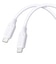 エレコム　USB-C ⇔ USB-Cケーブル [充電 /転送 /2.0m /PD100W /USB2.0] ホワイト MPACC5PTSS20WH