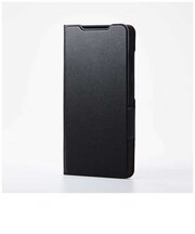 エレコム　Galaxy S26 Ultra ( SC-53G ) ケース 手帳型 カバー マグネット フラップ 衝撃吸収 超軽量 薄型 スタンド機能付 ULTRASLIM ブラック PMG262PLFUBK
