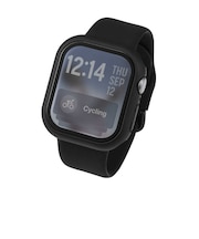 エレコム　アップルウォッチ カバー Apple Watch Series 11 / 10 [ 42mm ] フルカバー ケース 強化ガラス Gorilla(R) 10H 耐衝撃PCフレーム 指紋防止 飛散防止  AW25BFCGOBK