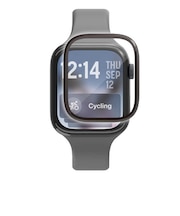 エレコム　アップルウォッチ ガラス フィルム 【 Apple Watch Series 11 / 10 [ 46mm ] 対応 】 全面保護 表面硬度10H 高透明 極薄 アルミフレーム付 指紋防止 気泡防止  AW25AFLGS2R