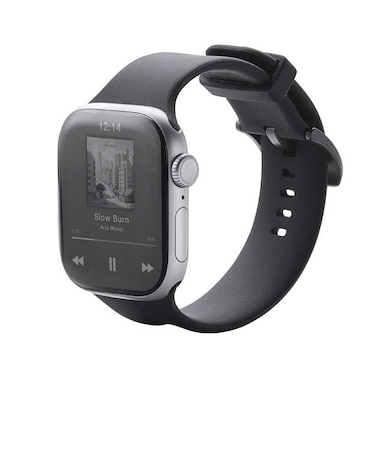 エレコム　アップルウォッチ バンド Apple Watch Ultra 3 / SE 第3世代 / Series 11 [ 49 46 45 44 42mm ] シリコン ベルト TOUGH SLIM ブラック AW25ABDTSBK