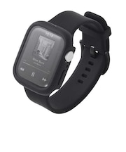 エレコム　アップルウォッチ カバー Apple Watch SE3 / SE2 / SE1 ( 第3 / 2 / 1世代) [ 40mm ] ケース 強化ガラス 10H 耐衝撃フレーム 指紋防止 飛散防止 TO AW25EFCTSLBK