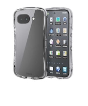 エレコム　Google Pixel 10a ケース ハイブリッド カバー 衝撃吸収 ストラップホールシート付 Grippy クリア クリア PMP261GRPAKCR