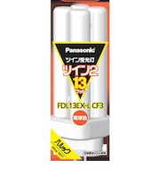パナソニック　ツイン蛍光灯 ツイン2（4本束状ブリッジ） 13形 電球色 電球色 FDL13EXLCF3