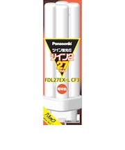 パナソニック　ツイン蛍光灯 ツイン2（4本束状ブリッジ） 27形 電球色 電球色 FDL27EXLCF3