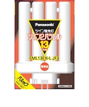 パナソニック ツイン蛍光灯 ツイン2パラレル(4本平面ブリッジ) 13形 電球色 電球色 FML13EXLJF3