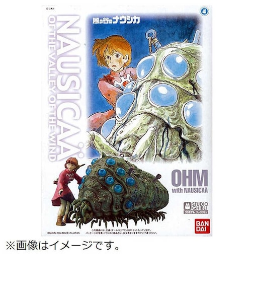 バンダイスピリッツ　1/20 スタジオジブリプラモデルコレクション04 『風の谷のナウシカ』 王蟲（オーム）とナウシカ ｵｳﾑﾄﾅｳｼｶ
