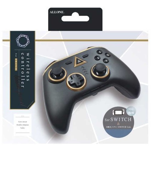 アローン　Switch用ワイヤレスコントローラー ブラックパール ALG-NSWCPB ALGNSWCPBK