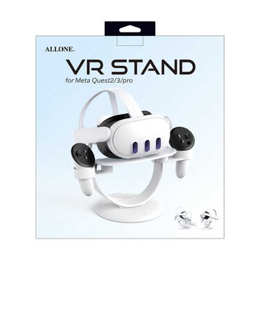 アローン　Meta Quest3用VRstand ALG-MQ3STB ALGMQ3STBK<br>★こちらの商品は人気商品のため、色違い・仕様違い等含め「一家族１台限り」でのご協力をお願いしております。
