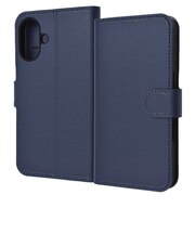 レイアウト　iPhone 16 Like standard 耐衝撃 ﾏｸﾞﾈｯﾄ 手帳型ﾚｻﾞｰｹｰ ﾀﾞｰｸﾈｲﾋﾞｰ RTP46ELC1DN