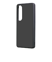 レイアウト Xperia 1 VII Like standard maru Pietra 耐衝撃 バンパー マット ハイブリッドケース/ ブラック RTRXP1M7K6TBMB