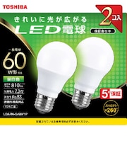 東芝　電球型LED ▼ LDA7N-G/60V1P