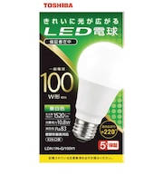 東芝　電球型LED ▼ LDA11NG100V1