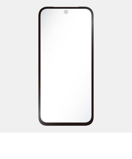 トリニティ　Google Pixel 8a ［FLEX 3D］ 反射防止 複合フレームガラス ブラック TRPX248AG3AGBK