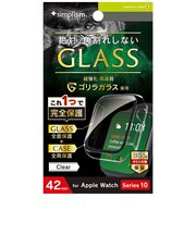 トリニティ　Apple Watch 42mm Series 11 / 10 ｺﾞﾘﾗｶﾞﾗｽ 高透明 TRAW2443GLPCGOCBK