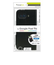 トリニティ　Google Pixel 9a ［FlipNote］ 耐衝撃フリップノートケース ブラック TRPX259AFNSHBK