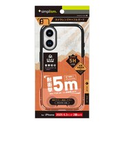 トリニティ iPhone 17 GRAV Solid UNLIMITED 耐衝撃5M HBケース マットクリアブラッ TRIP25M2GRUSLCLBK