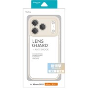 MSソリューションズ iPhone 17 Pro ケース「Velta」薄型・軽量・耐衝撃ハイブリッドケース ミルクホワイト LNIP25UKHWH