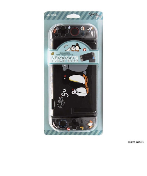 アローン　ゲーム用セパレート型クリアケース ピングー フレンズ ALGNS2SCPGF<br>★こちらの商品は人気商品のため、色違い・仕様違い等含め「一家族１台限り」でのご協力をお願いしております。