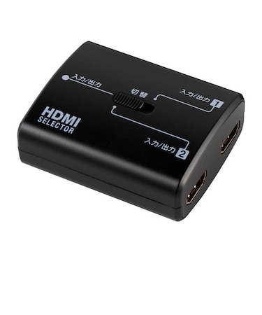 ELPA　双方向ｾﾚｸﾀｰ/入力2⇔出力1 ﾌﾞﾗｯｸ ASLHD202W