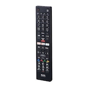 ELPA ハイセンス用 テレビリモコン ブラック RCTV019HS