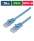 ORIGINALBASIC　LANｹｰﾌﾞﾙ Cat6A ﾌﾗｯﾄ 10m ﾌﾞﾙｰ BL OBL6A11000FLBL