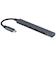 ナカバヤシ　USB-C → USB-C＋USB-A 変換ハブ グレー UHC3445GY