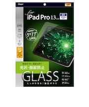 ナカバヤシ 13インチiPad Pro(M4)用 ガラスフィルム 光沢・指紋防止 TBFIPP242GS