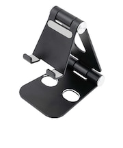 ナカバヤシ　タブレットPC / スマホスタンド [～10インチ /厚み～14mm] アルミスタンド ブラック SST20BK