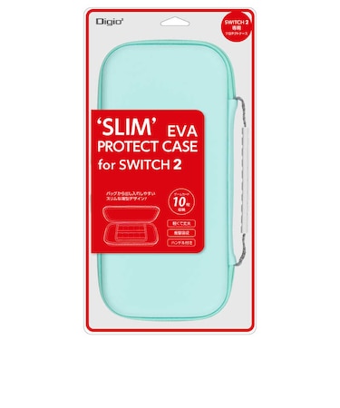 ナカバヤシ Switch2用 EVAプロテクトケース スリムミント SW2モデルプロテクトケーススリム<br>★こちらの商品は人気商品のため、色違い・仕様違い等含め「一家族1台限り」でのご協力をお願いしております。