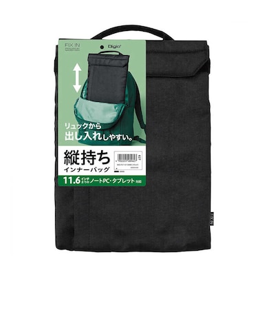 ナカバヤシ　11.6ｲﾝﾁ汎用PCｲﾝﾅｰﾊﾞｯｸﾞ ﾌﾞﾗｯｸ SZCFC112104BK