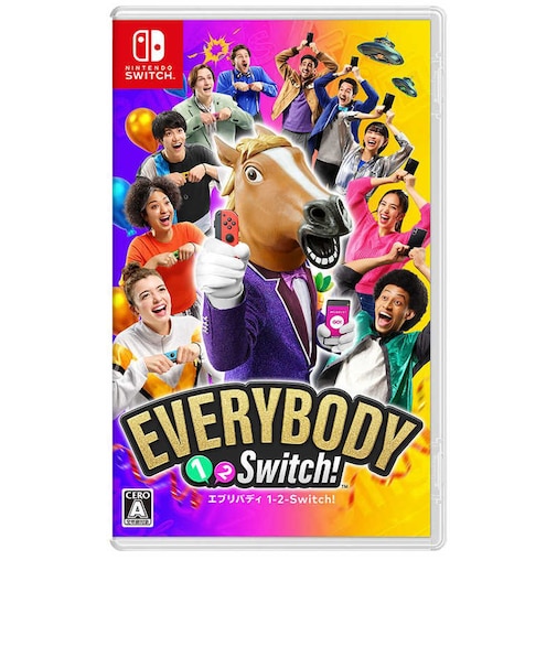 任天堂 エブリバディ 1-2-Switch! HACPARGTA エブリバディ1-2-Switch<br>★こちらの商品は人気商品のため、色違い・仕様違い等含め「一家族1台限り」でのご協力をお願いしております。