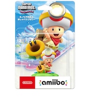 任天堂　amiibo キノピオ隊長&おしゃべりフラワー（スーパーマリオシリーズ） amiiboｷﾉﾋﾟｵﾀｲﾁｮｳ&ｵｼ<br>★こちらの商品は人気商品のため、色違い・仕様違い等含め「一家族１台限り」でのご協力をお願いしております。