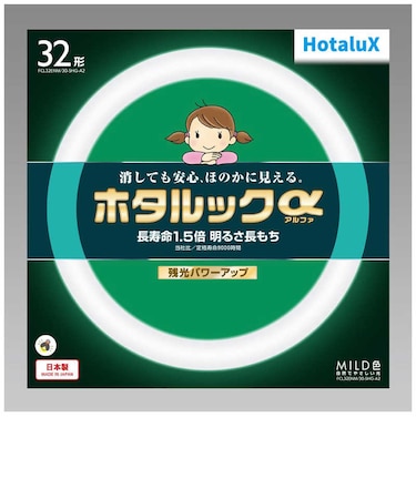 ホタルクス　3波長形丸管蛍光ランプ ホタルック 自然でやさしい光 昼白色 FCL32ENM30SHGA2