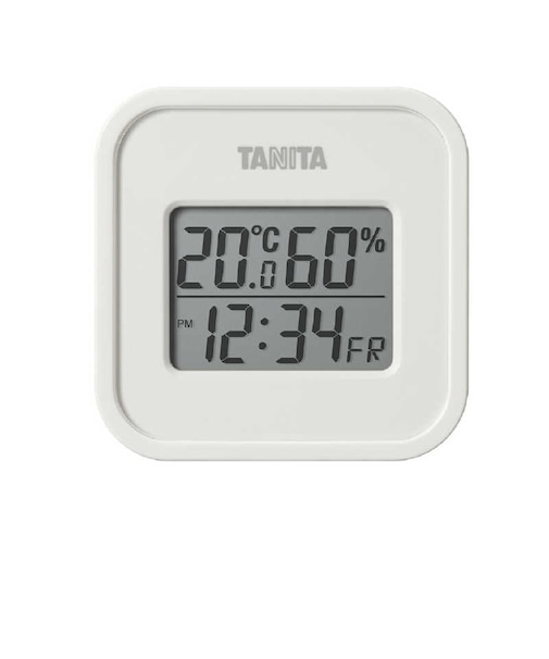 タニタ　デジタル温度計ＩＶ アイボリー TT588IV