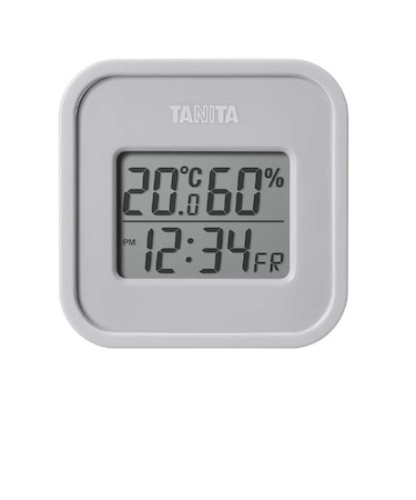 タニタ　デジタル温度計ＧＹ ウォームグレー TT588GY