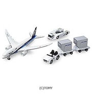 タカラトミー　トミカギフト 787エアポートセット（ANA） 787ｴｱﾎﾟｰﾄ(ANA)