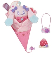 タカラトミー ひみつのアイプリ てのひらぬいぐるみR プリうさセット アイプリテノヒラヌイグルミプリウサ