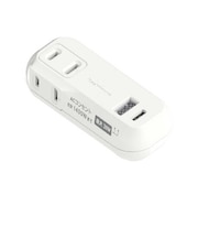 カシムラ　電源タップAC2-C＋A-PD20W 収納プラグ リバーシブル 自動識別 ［直挿し /2ポート］ AC055