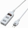 ヤザワ　ノイズフィルター集中SW付タップ ホワイト Y02BKNS313WH