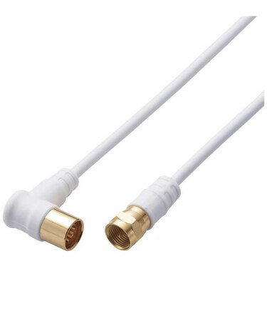 ORIGINALBASIC　3m アンテナケーブル FL/2C ホワイト OBTCFL2C30WH